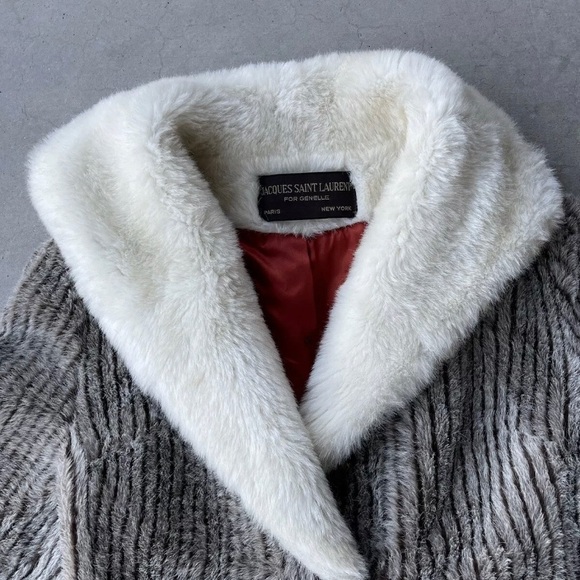 Vintage Jacques Saint Laurent Fur Coat - Picture 2 of 7